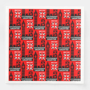 Serviette En Papier Dons de citoyenneté britannique