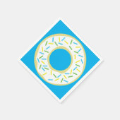 Serviette En Papier Donut Kid's Birthday Party mite (Coin)