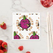 Serviette En Papier Donut Mess with Me (En situation)