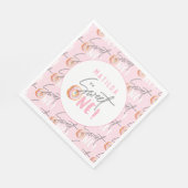 Serviette En Papier Donut sucré une invitation de 1er anniversaire (Coin)