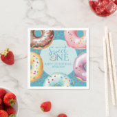 Serviette En Papier Donut Sweet Un 1er anniversaire (En situation)