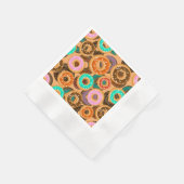 Serviette En Papier Donuts avec Motif d'arrosage (Coin)