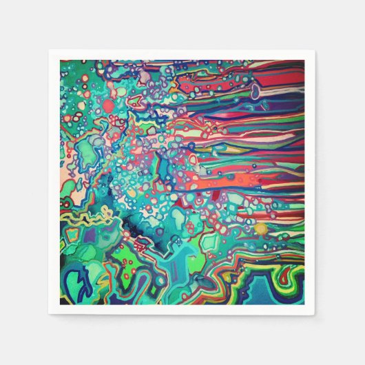 Serviette En Papier Doodle (Devant)