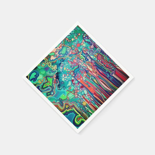 Serviette En Papier Doodle (Coin)