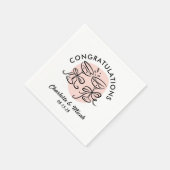 Serviette En Papier Doodle de la fête (Coin)