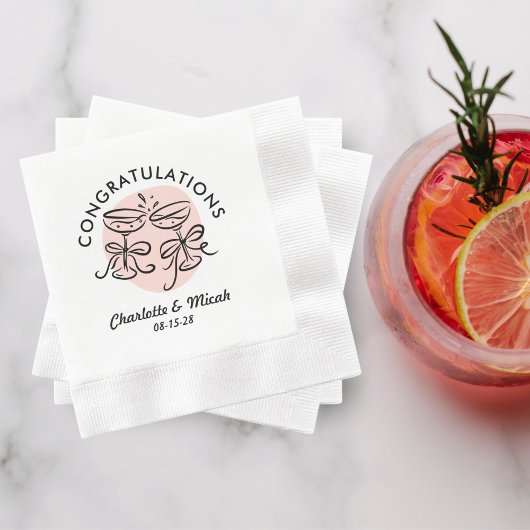 Serviette En Papier Doodle de la fête