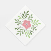 SERVIETTE EN PAPIER DOODLE FLEUVE (Coin)