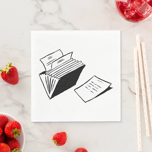 Serviette En Papier Dossier Accordéon