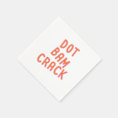 Serviette En Papier Dot Bam Crack Mahjong Papier Naples (Coin)