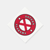 Serviette En Papier Dothan Alabama (Coin)