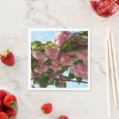 Serviette En Papier Double Blossoming Cherry (En situation)