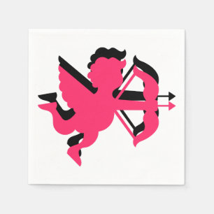 Serviette En Papier Double Cupid Valentine's Day 3 Ply Napkins