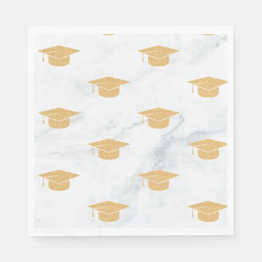 Serviette En Papier Double Graduation Party (Devant)