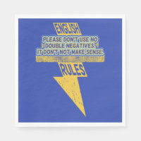 Double lecture négative de l'anglais