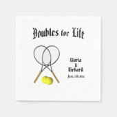 Serviette En Papier Doubles pour Life Tennis (Devant)