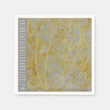 Doublure en argent mariage standard Napkin