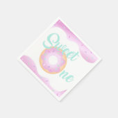 Serviette En Papier Douce 1 Anniversaire Napkin (Coin)