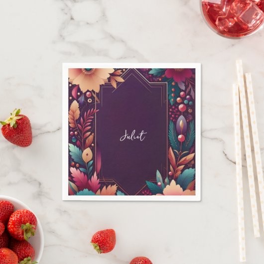 Serviette En Papier Douce Baby Shower Teinte de Joaillerie Teal d'Auto (En situation)