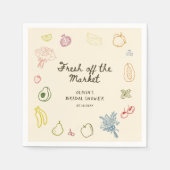 Serviette En Papier Douce comme sur le marché Mariage fait à la main S (Devant)