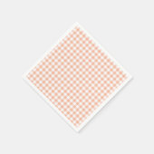 Serviette En Papier Douce comme une plaid de pêche Anniversaire (Coin)