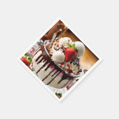 Serviette En Papier Douce indulgence (Coin)