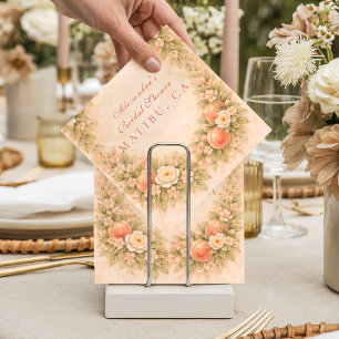 Serviette En Papier Douce Mariage dans un Verger de Rêves