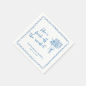 Serviette En Papier Douce Mariée Fraîche du Marché (Coin)
