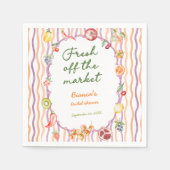 Serviette En Papier Douceur de mariage fantaisiste, frais débarqué sur (Devant)