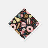 Serviette En Papier Douceurs (Coin)