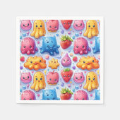 Serviette En Papier Douceurs gaies et amusantes (Devant)