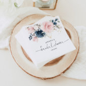 Serviette En Papier Douche à nuptiale rose pâle