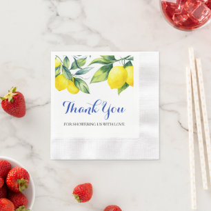 Serviette En Papier Douche citron
