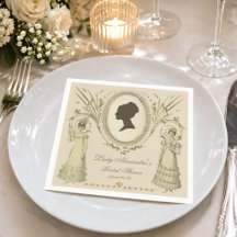 Douche de Mariage des Dames de Régence Calligraphi