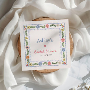 Serviette En Papier Douche de mariée 