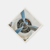 Serviette En Papier Douglas DC-3 Aircraft. Hélice (Coin)