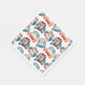 Serviette En Papier Douleur de Noël moche (Coin)