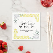 Serviette En Papier Doux comme peut l'être une abeille - (En situation)