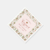 Serviette En Papier Doux de baie (Coin)