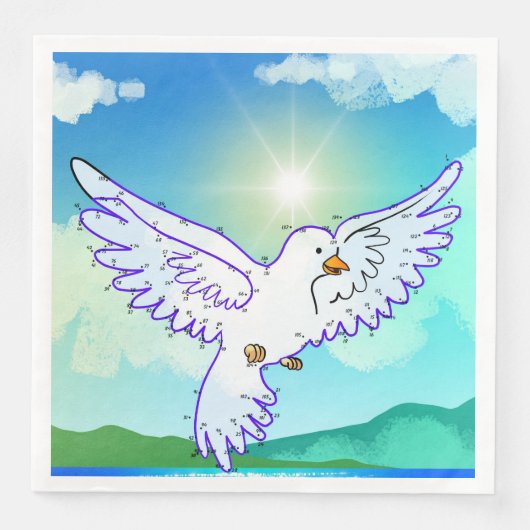 Serviette En Papier Dove Connect (Devant)