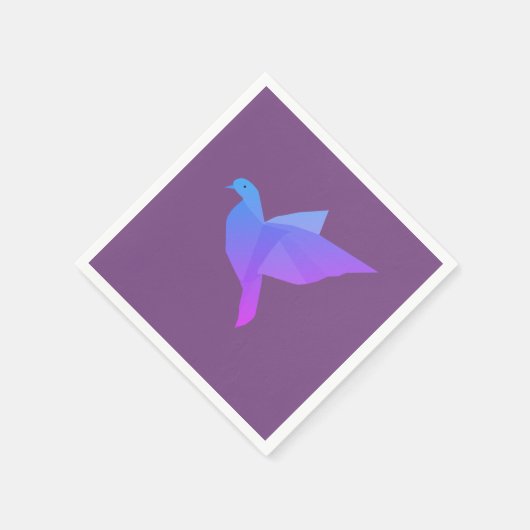 Serviette En Papier Dove, Paix, Papier d'art Dove Napkins (Coin)