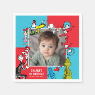 Serviette En Papier Dr. Seuss - Caractères   ANNIVERSAIRE DE ENFANT