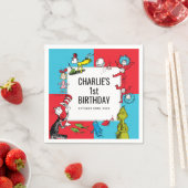 Serviette En Papier Dr. Seuss - Caractères | ANNIVERSAIRE DE ENFANT (En situation)