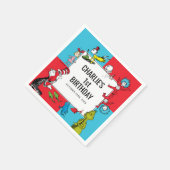 Serviette En Papier Dr. Seuss - Caractères | ANNIVERSAIRE DE ENFANT (Coin)