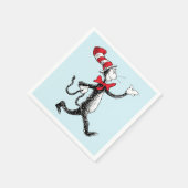 Serviette En Papier Dr Seuss | Chat dans la marche des chats Casquette (Coin)