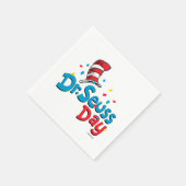 Serviette En Papier Dr Seuss Day | Confetti (Coin)