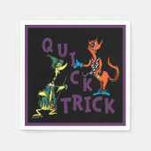 Serviette En Papier Dr Seuss | Graphique d'Halloween en raccourci (Devant)