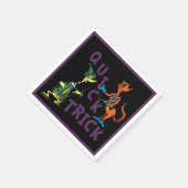 Serviette En Papier Dr Seuss | Graphique d'Halloween en raccourci (Coin)