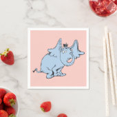 Serviette En Papier Dr Seuss | Horton côté (En situation)