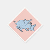 Serviette En Papier Dr Seuss | Horton côté (Coin)