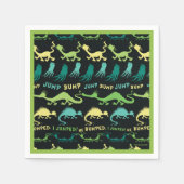 Serviette En Papier Dr Seuss | Motif Hallowen "Bump Jump" (Devant)
